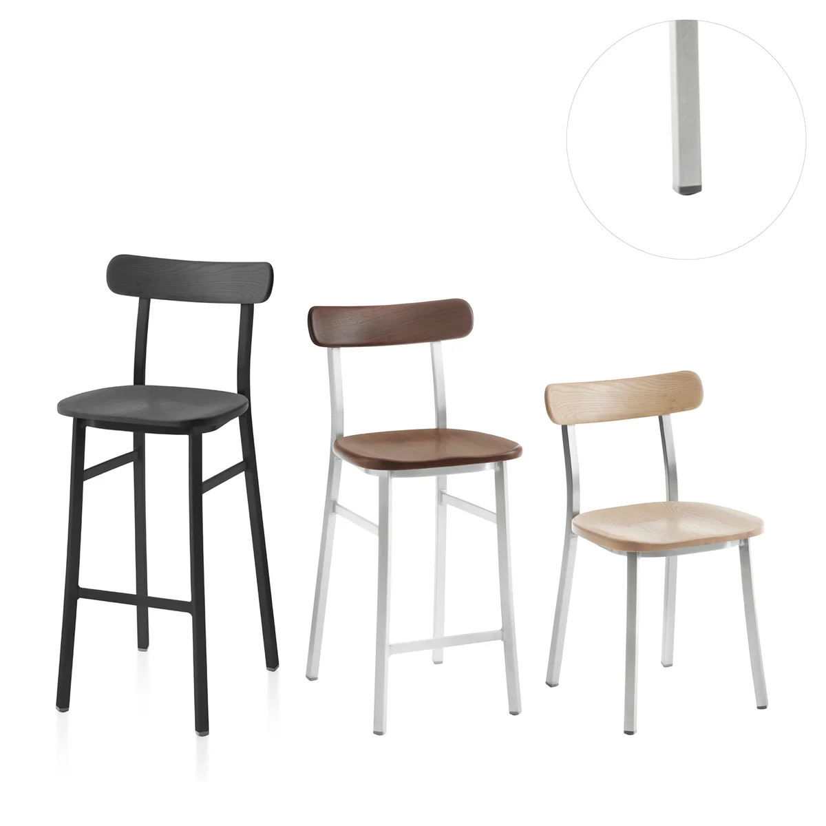Glides for Utility by Emeco – durable floor protection for luxury furniture in Royal Oak.