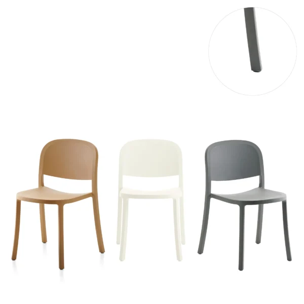 Emeco Parrish square café table – sleek and stylish design for upscale interiors in Birmingham.