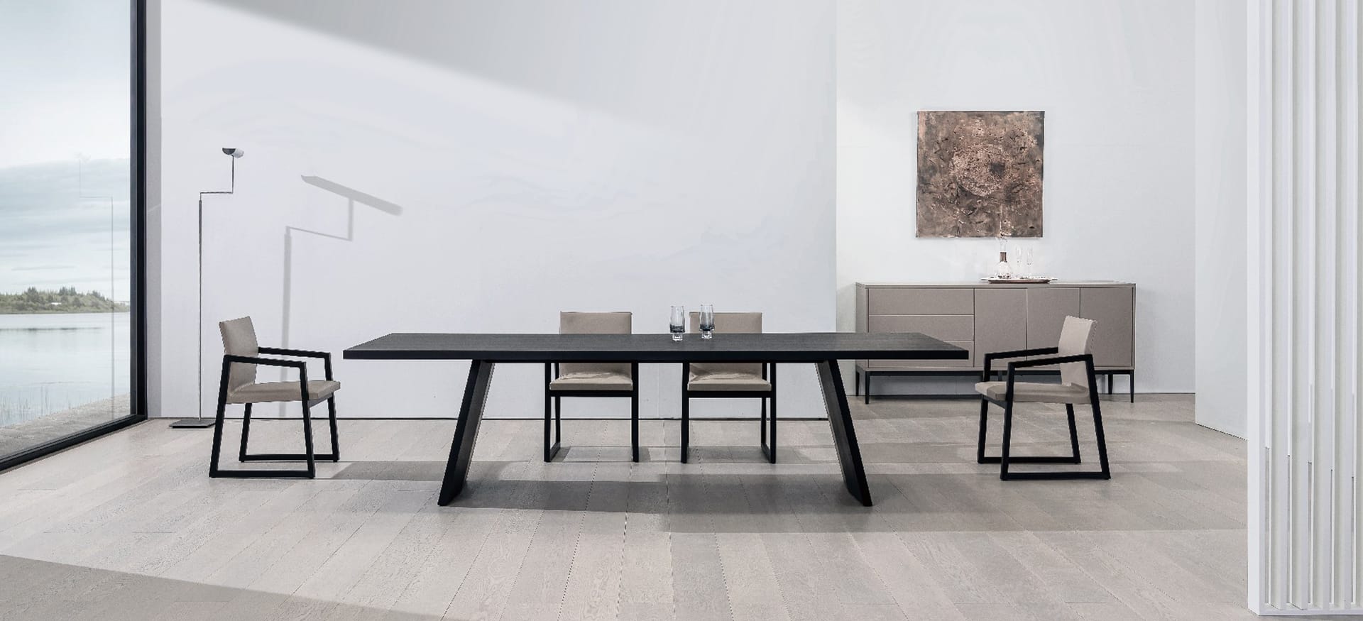 Modern Grid Chair by Camerich