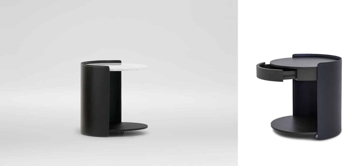 Harmon Table by Camerich, a stylish and contemporary dining table with a sleek design, perfect for creating an elegant and functional focal point in modern dining rooms.