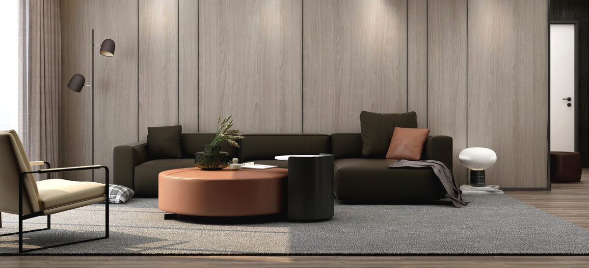 Versatile ottoman for seating or lounging