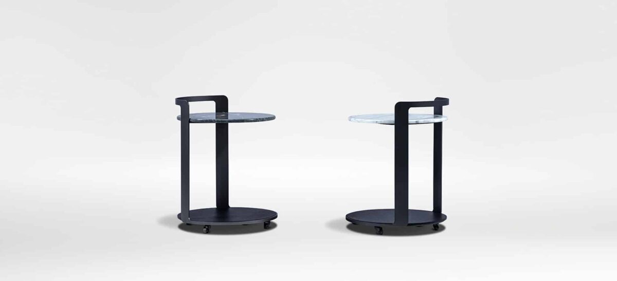 Harmon Petite Table by Camerich, a compact and stylish design with modern elegance, perfect for enhancing small spaces with sophistication and functionality.