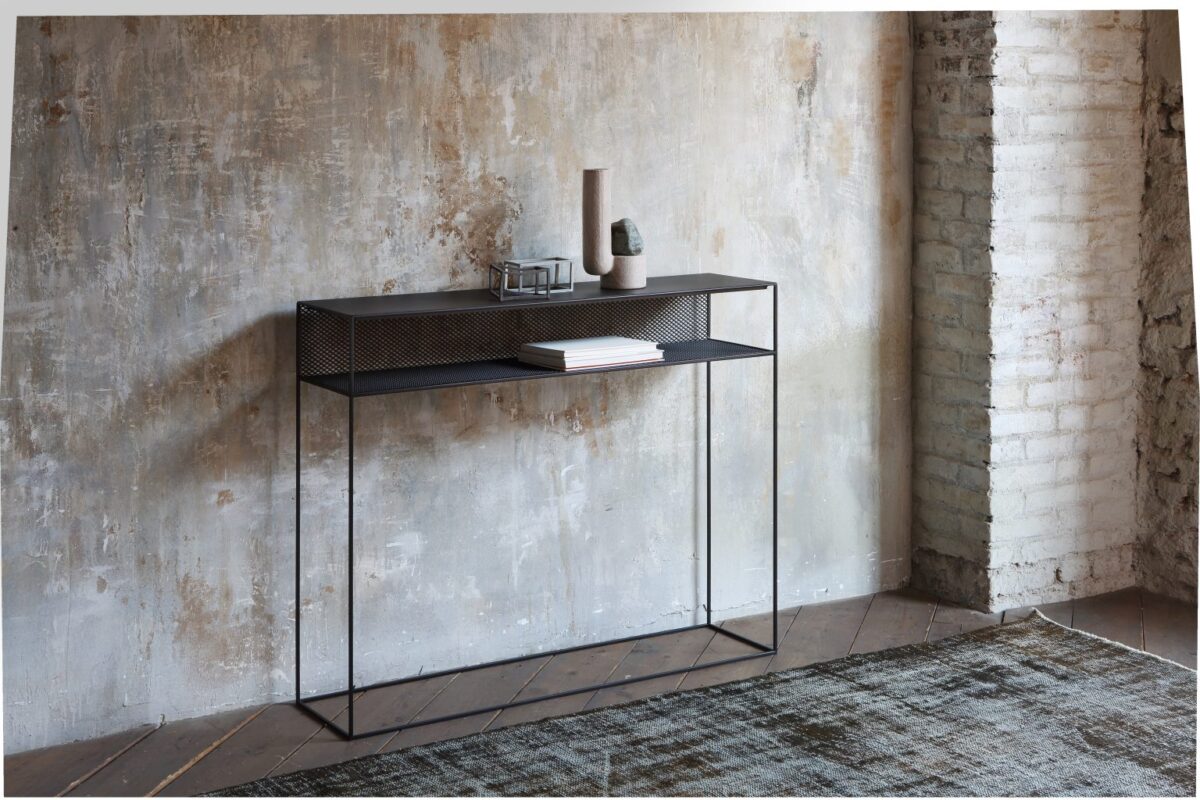 Tristano Console by Zeusnoto, a sophisticated and modern piece with elegant lines, designed to elevate luxury interiors and provide both style and functionality.