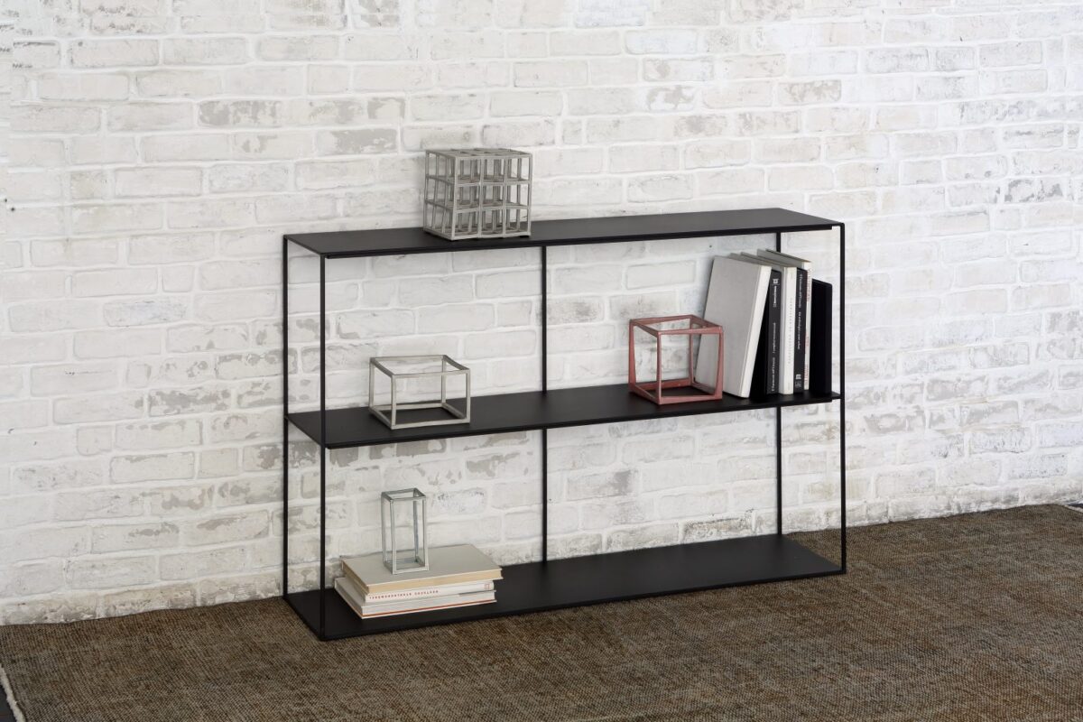 Slim Irony Sideboard by Zeusnoto, a sleek and modern design offering ample storage with a minimalist aesthetic, perfect for enhancing luxury and contemporary interiors.