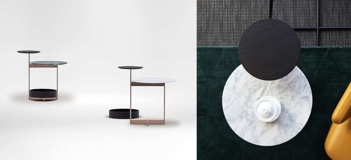 "Joy Table by Camerich, a modern and elegant dining table with a minimalist design, ideal for adding sophistication and style to contemporary dining spaces and interiors."