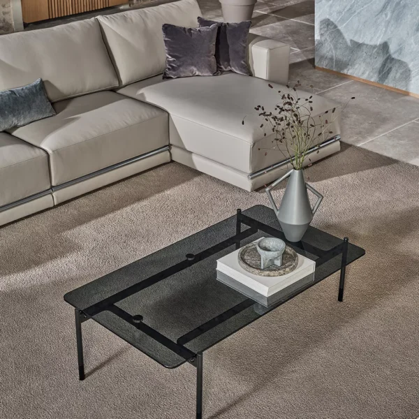 “Karol by Bontempi luxury Italian upholstered chair in Royal Oak, Michigan showroom”