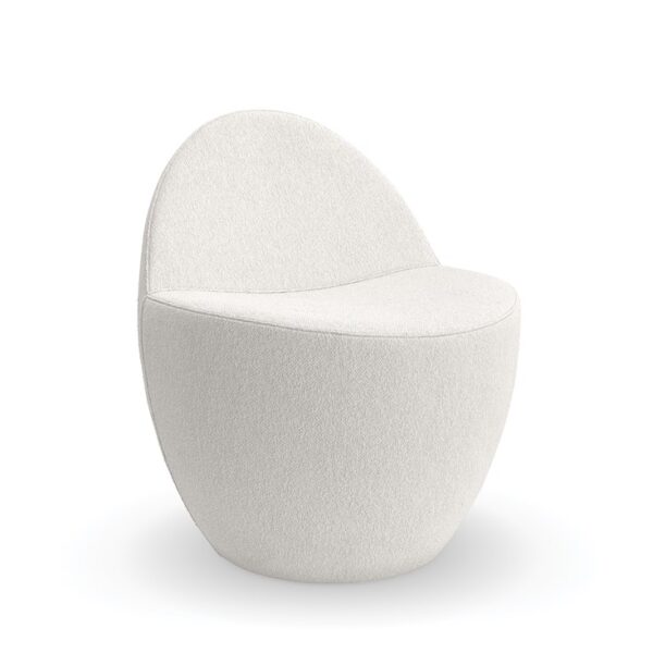 Elegant accent chair featuring modern design and luxurious upholstery, perfect for contemporary living rooms in Royal Oak, Michigan.