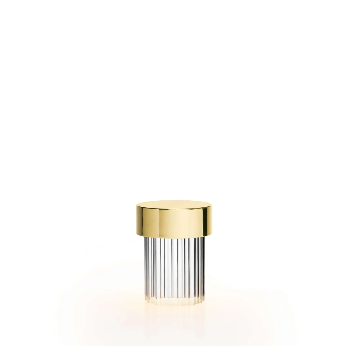 Last Order Fluted Flos contemporary portable lamp with fluted crystal base ideal for refined interiors in Birmingham Michigan