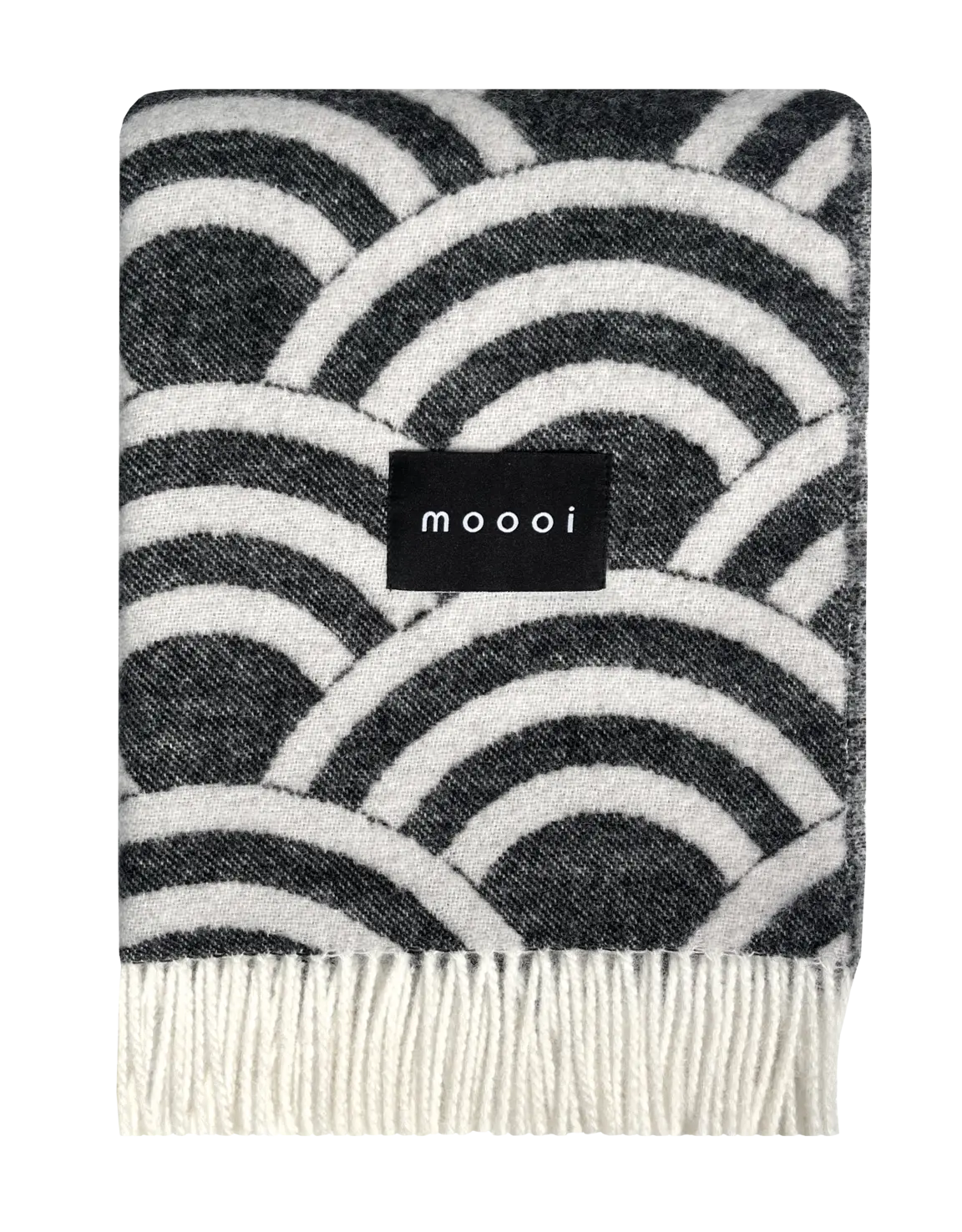 Lucky O's Blanket by Moooi – luxurious designer throw with circular pattern