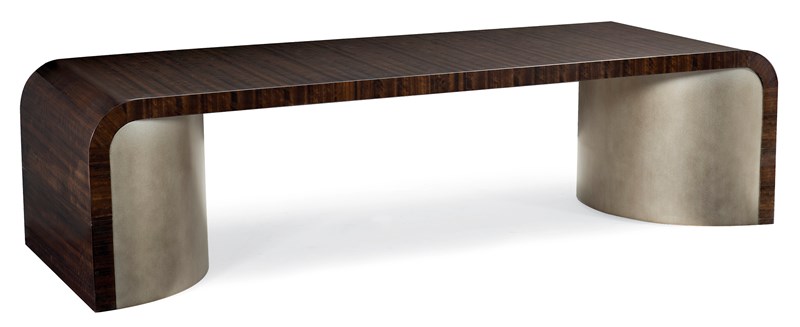 Streamline Cocktail Table by Caracole with a modern, minimalist design.