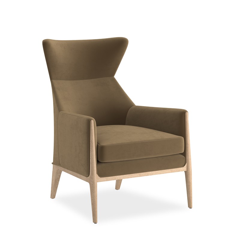 Boundless chair by Caracole featuring sleek modern design and plush upholstery.