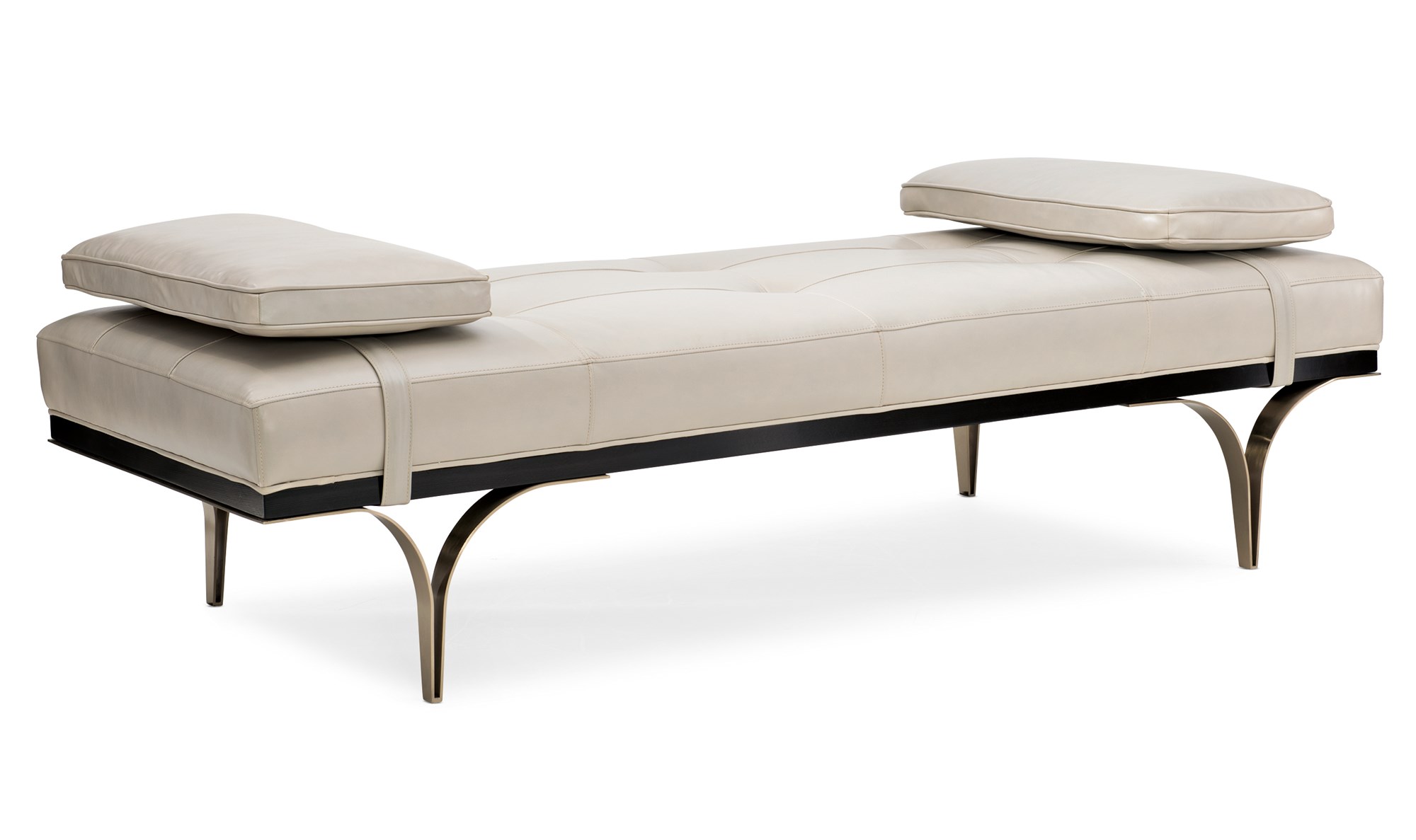 Stylish and inviting Luxe Escape Sofa by Caracole, offering a blend of contemporary design and plush comfort to elevate any modern living room.