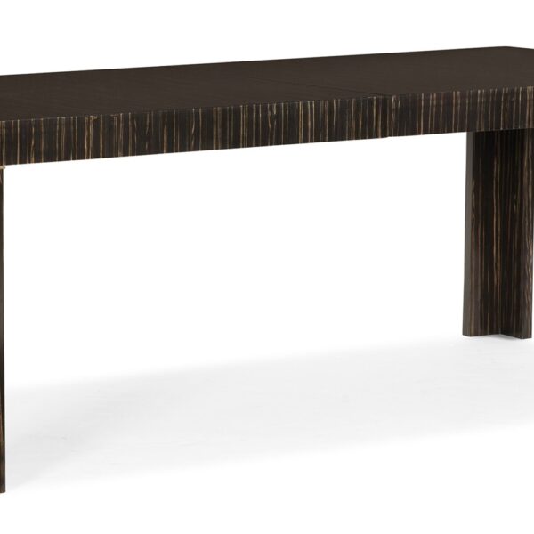 Stylish and modern Edge Dining Table by Caracole, featuring sleek lines and luxurious materials, perfect for creating an elegant and contemporary dining experience.