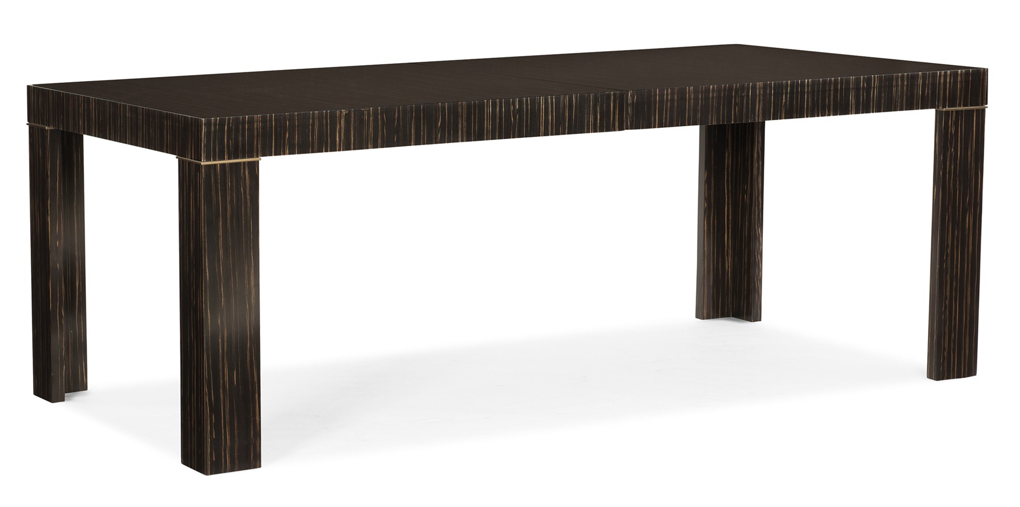 Stylish and modern Edge Dining Table by Caracole, featuring sleek lines and luxurious materials, perfect for creating an elegant and contemporary dining experience.