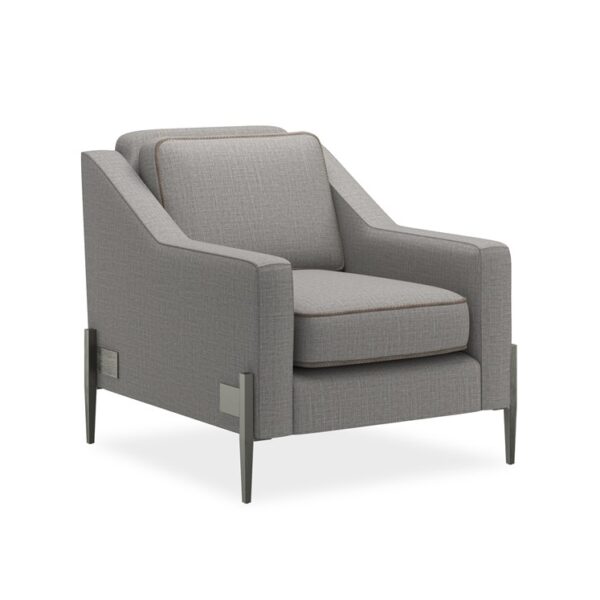 Stylish modern chair with bold, contemporary design, perfect for adding a chic statement to living rooms in Royal Oak, Michigan.