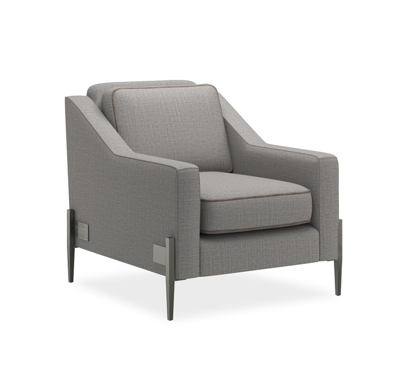 Stylish modern chair with bold, contemporary design, perfect for adding a chic statement to living rooms in Royal Oak, Michigan.