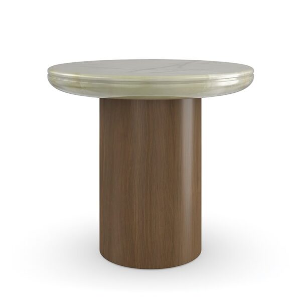 Cape Verde Accent Table – Sleek and modern accent table with a unique design, perfect for adding a touch of sophistication to contemporary living spaces in Troy, Michigan.