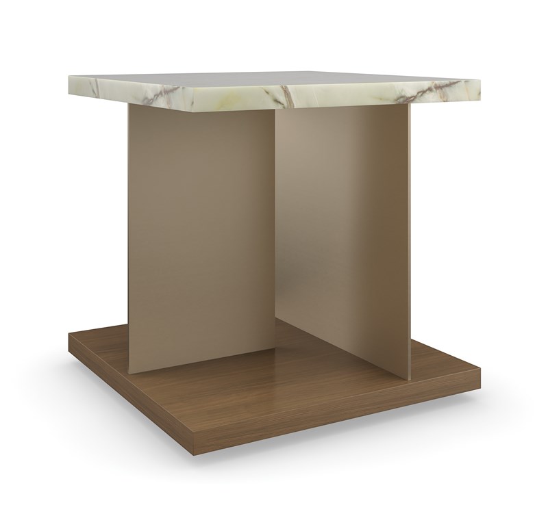 Cape Verde End Table by Caracole – Elegant end table with a sleek, contemporary design, ideal for modern living spaces in Royal Oak, Michigan.