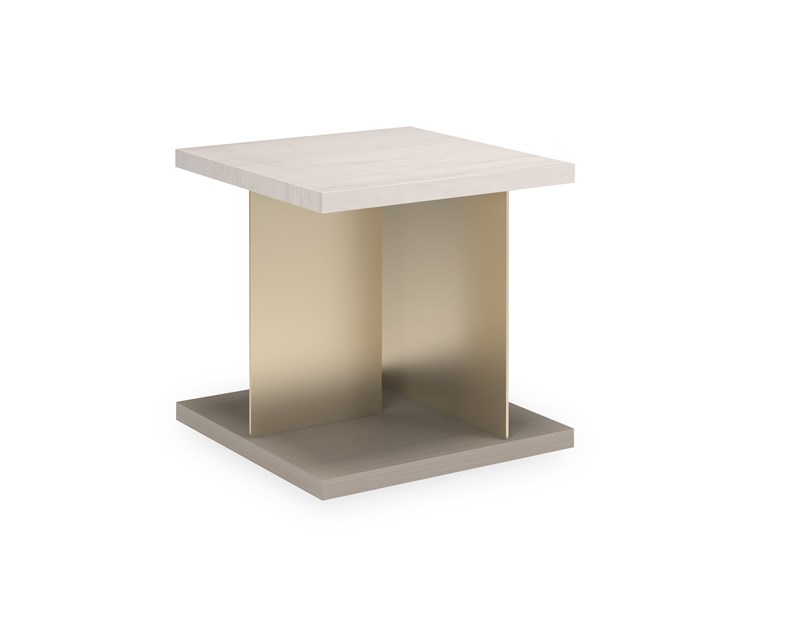 Cape Verde End Table by Caracole – Modern end table with a sleek, minimalist design and refined finish, perfect for adding sophistication to living spaces in Royal Oak, Michigan.