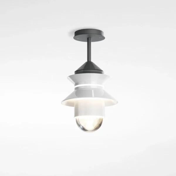 “Santorini by Marset outdoor pendant lamp – nautical-inspired design with adjustable glass diffusers”