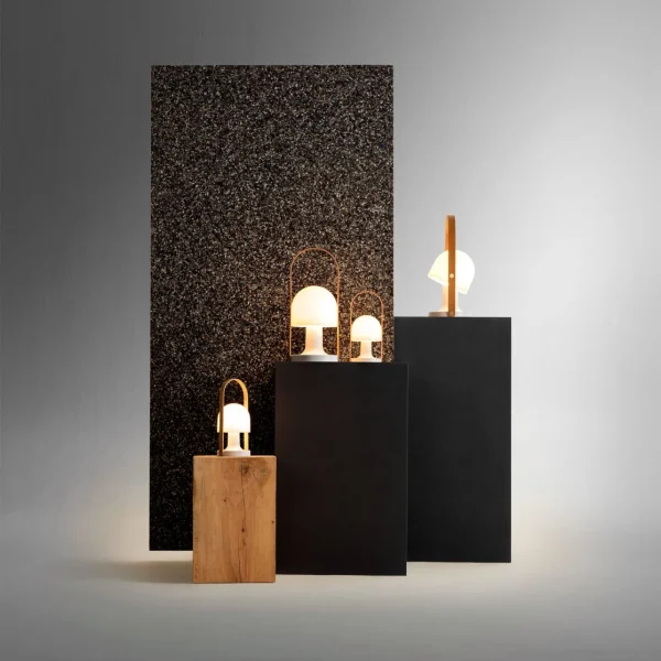  “Portable FollowMe light by Marset – iconic rechargeable design combining function and playful aesthetics”