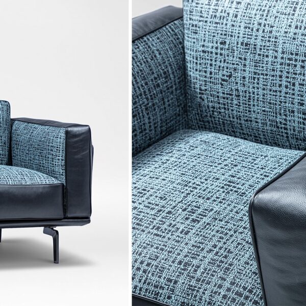 Stylish Moda chair with soft upholstery and sleek legs