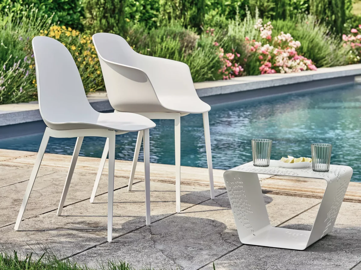 Pattern Outdoor by Bontempi – luxury modern Italian-design outdoor furniture piece showcased at Italcasa Design showroom in Royal Oak, Michigan