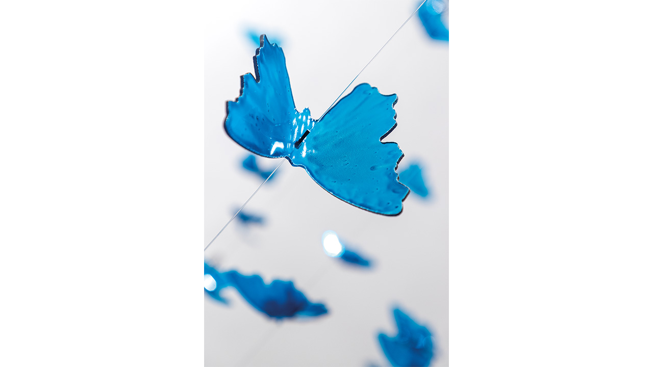 Chandelier Dreamcatcher Morpho Reflex luxury Italian chandelier with butterfly-inspired design tailored for upscale interiors in Royal Oak Michigan