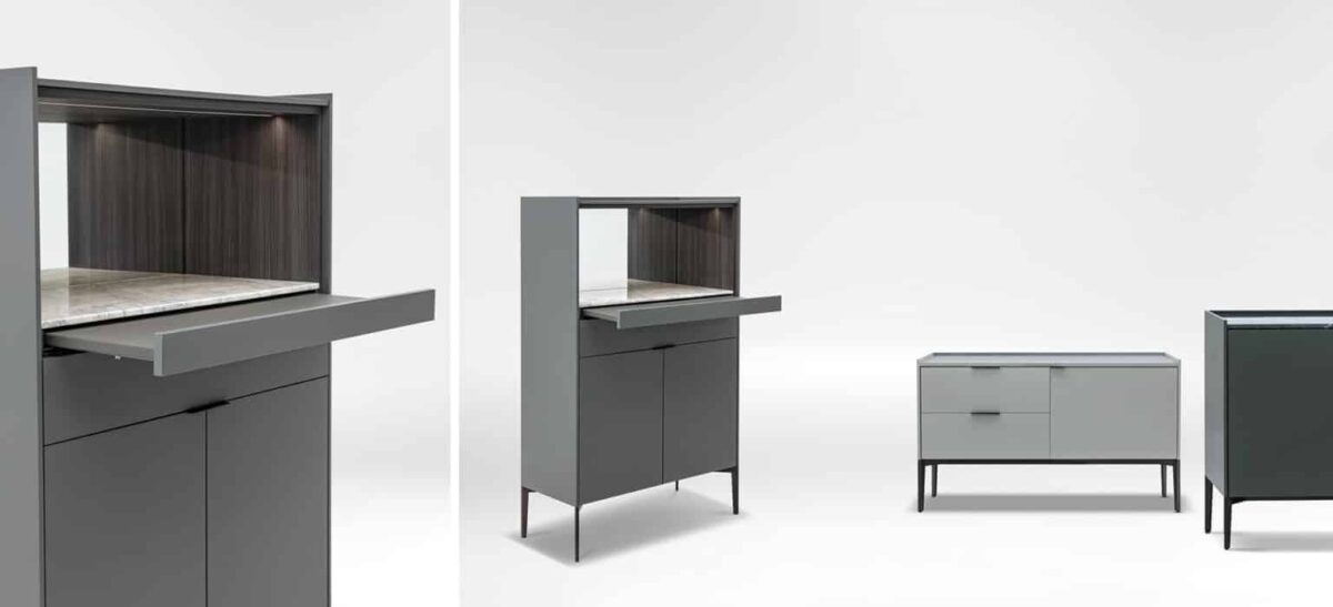 Matrix Cabinet (High Base) by Camerich – Premium quality home storage.