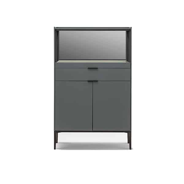 Matrix Cabinet (High Base) by Camerich – Modern storage solution.
