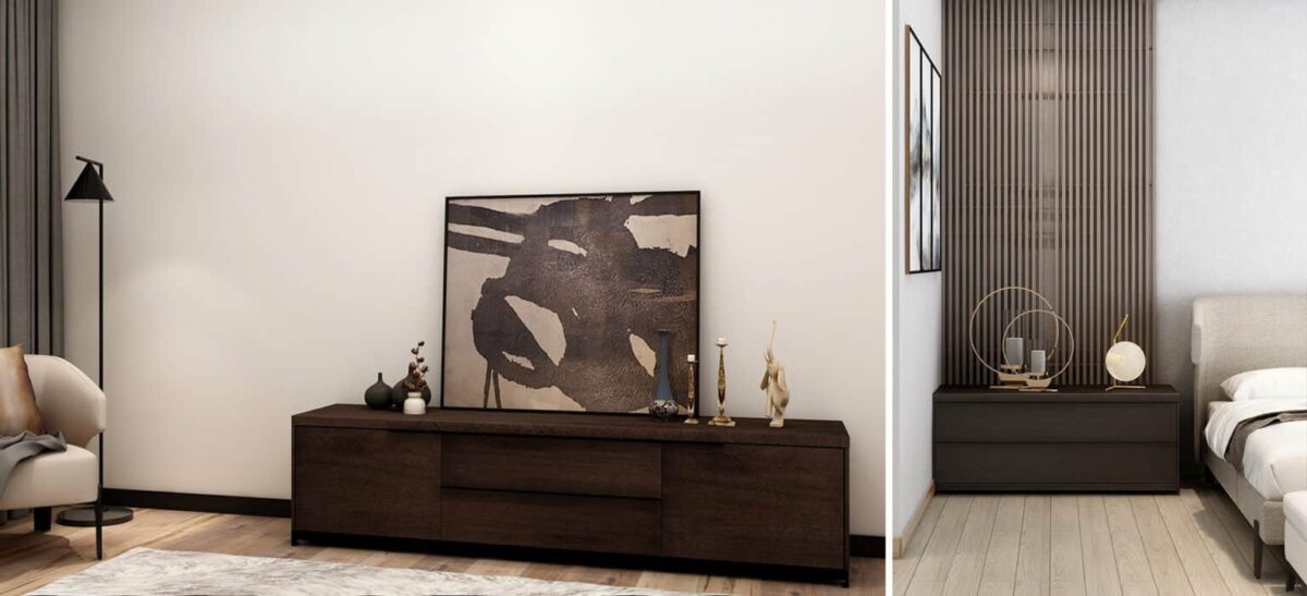 Sleek Max Media Cabinet from Camerich