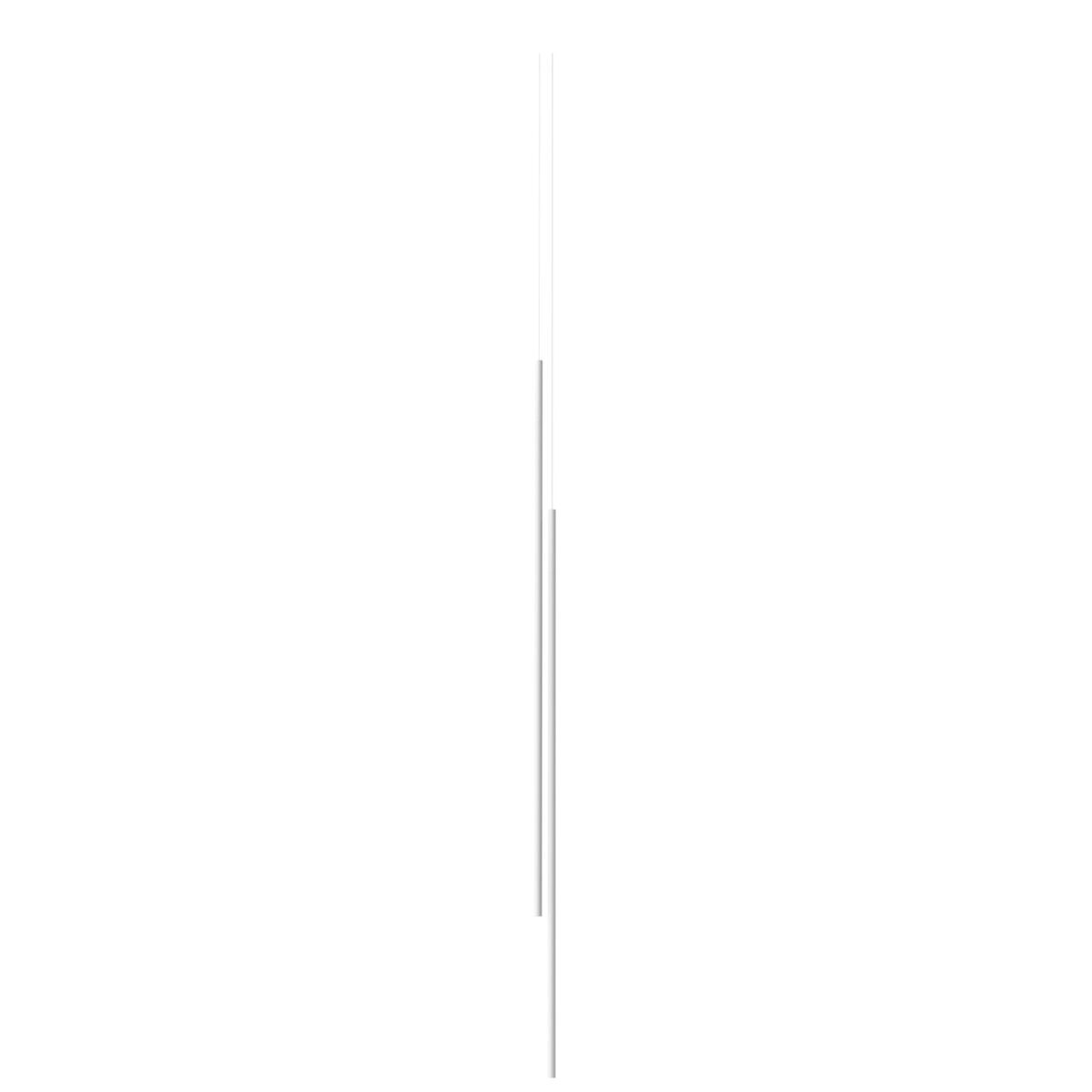 My Lines by Flos featuring slim illuminated rods arranged in suspended geometric compositions.