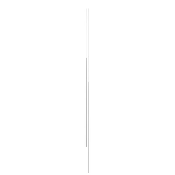 My Lines by Flos featuring slim illuminated rods arranged in suspended geometric compositions.