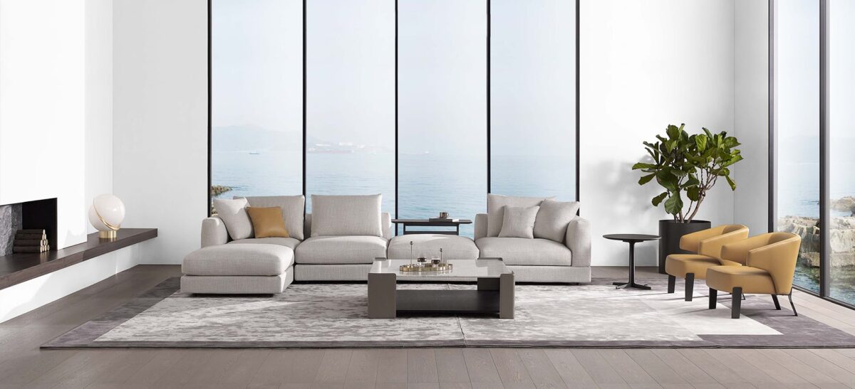 Rubix Table by Camerich, a geometric and modern design with clean lines, perfect for adding a stylish and sophisticated touch to contemporary living and dining spaces.