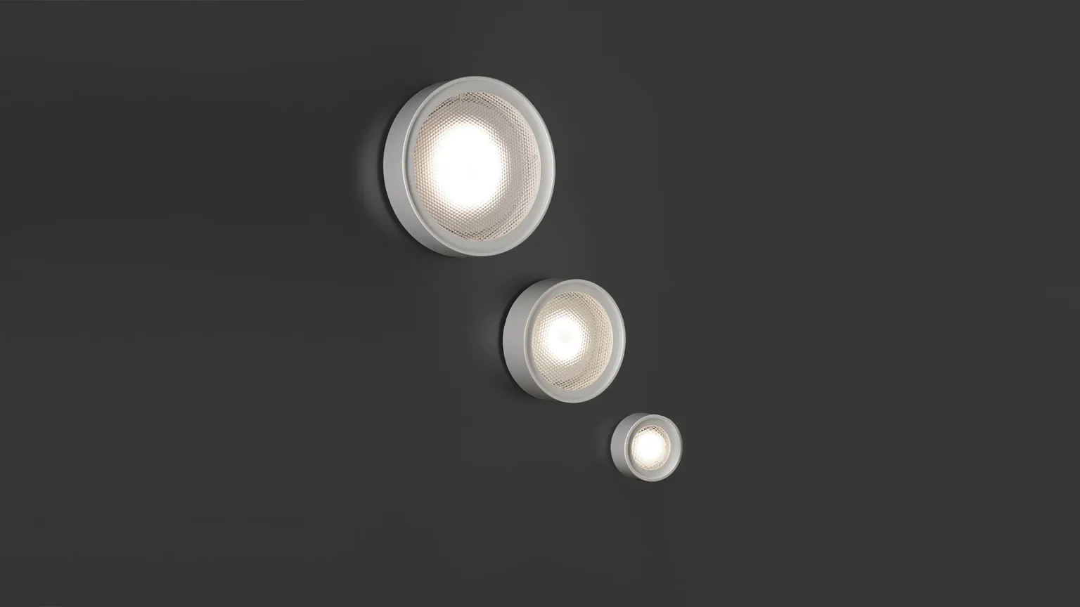 “Berlin-Out by Oluce modern outdoor wall light – circular frosted glass diffuser with sturdy metal frame for ambient exterior lighting”