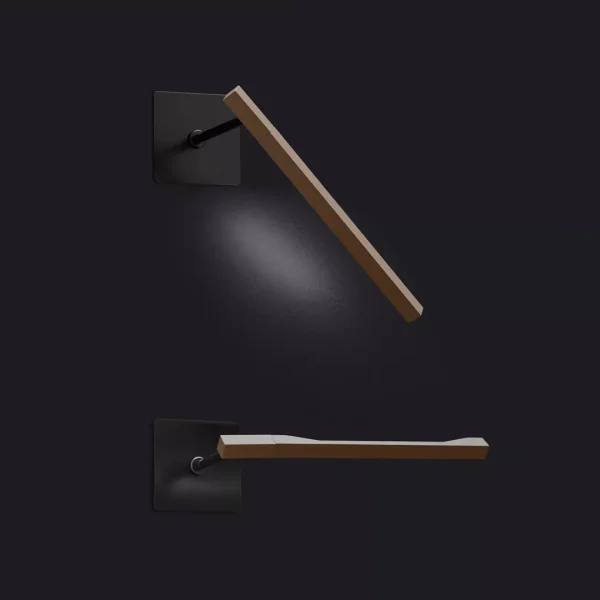 “Ilo by Oluce modern Italian pendant light – elongated aluminum body with sleek linear LED and elegant suspension”