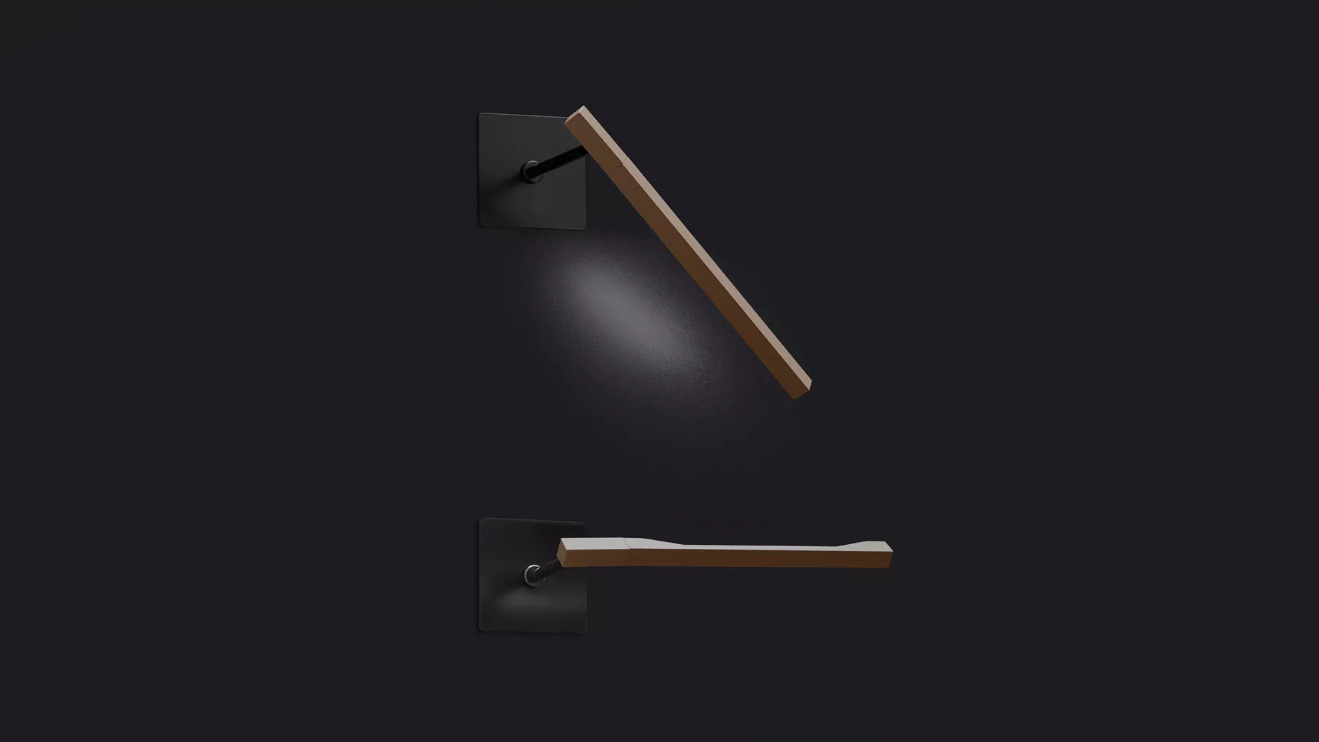 “Ilo by Oluce modern Italian pendant light – elongated aluminum body with sleek linear LED and elegant suspension”