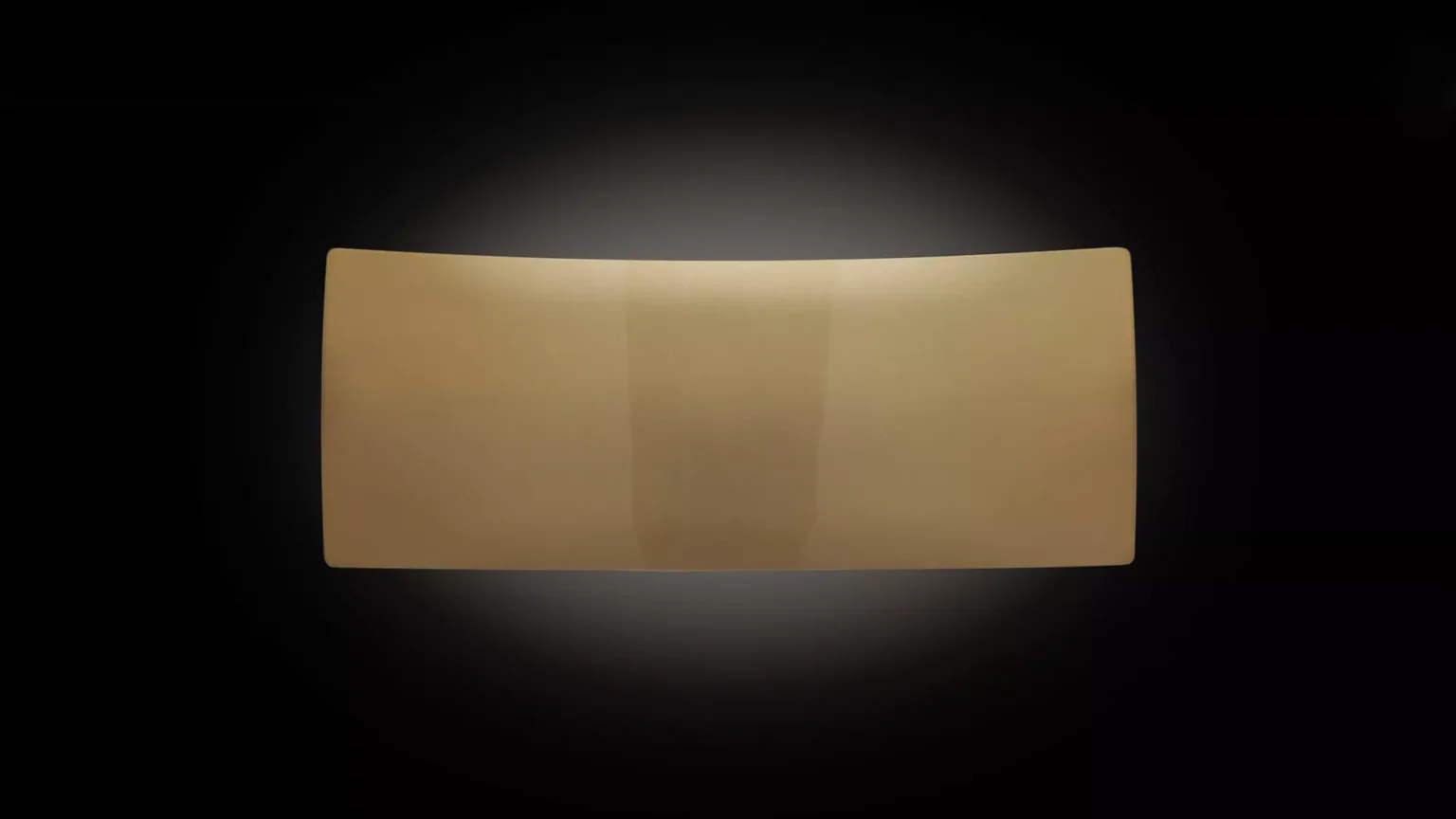 “Lens by Oluce stylish Italian lamp – elegant lamp with geometric lines and soft ambient illumination"