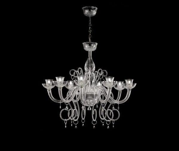 Italian design DUCAL PALACE chandelier by Reflex