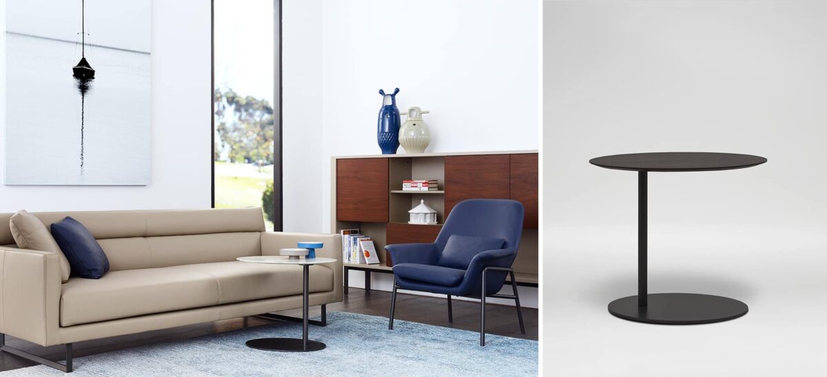 Pebble Table by Camerich, a modern and elegant table with organic, rounded shapes, perfect for creating a stylish focal point in contemporary living rooms and dining areas.