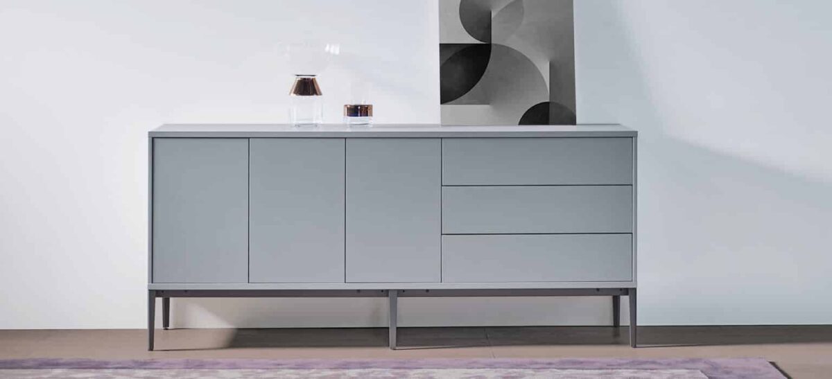 Sleek Pixel Cabinet by Camerich for contemporary interiors.