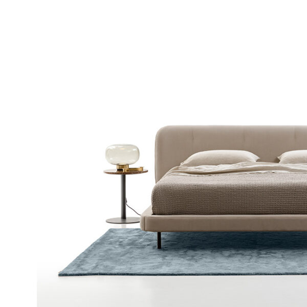Rubicon sofa by Nicoline, featuring sleek lines and plush cushions, embodying minimalist Italian design. Available at Italcasa Design, Royal Oak, Michigan.