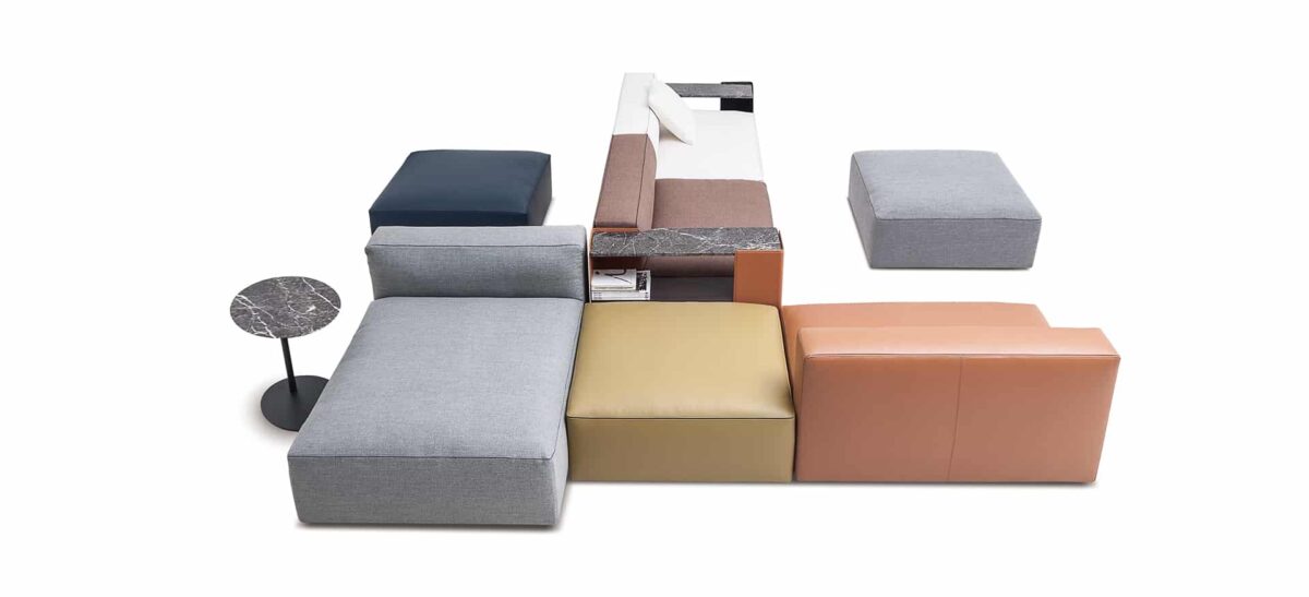 Pebble Table by Camerich, a modern and elegant table with organic, rounded shapes, perfect for creating a stylish focal point in contemporary living rooms and dining areas.