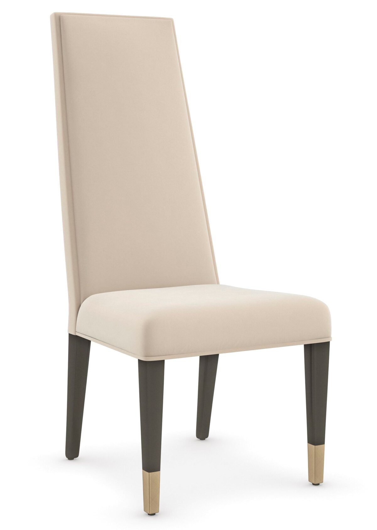 Elegant and refined, The Masters Dining Side Chair by Caracole, featuring a sleek design with luxurious upholstery and sophisticated detailing for a timeless dining space.