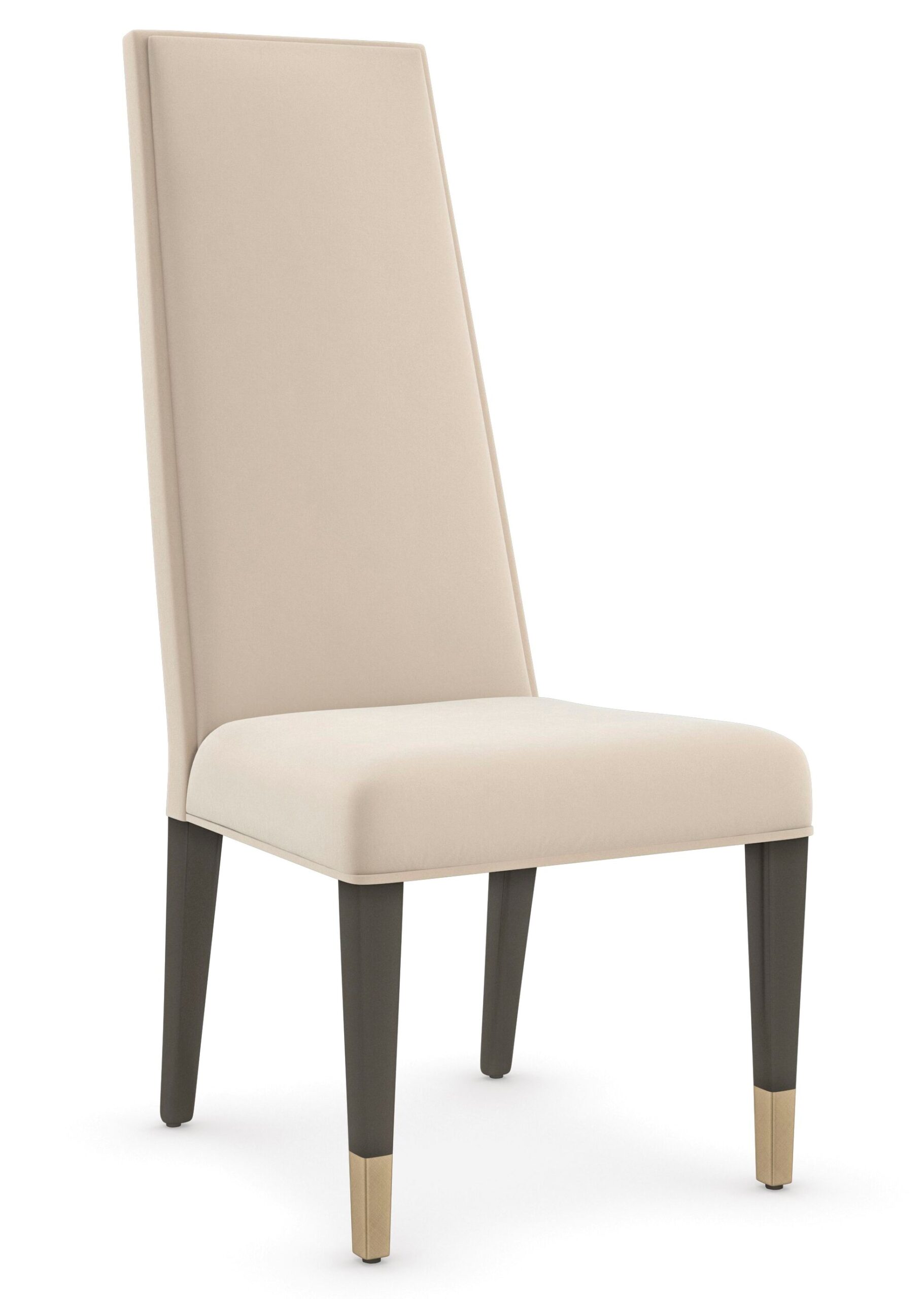 Elegant and refined, The Masters Dining Side Chair by Caracole, featuring a sleek design with luxurious upholstery and sophisticated detailing for a timeless dining space.