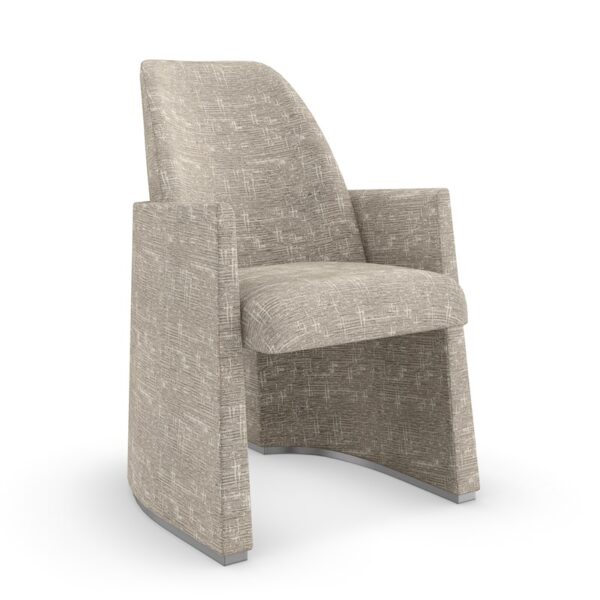 Astra by Caracole featuring a sleek, sculpted silhouette and metallic accents.