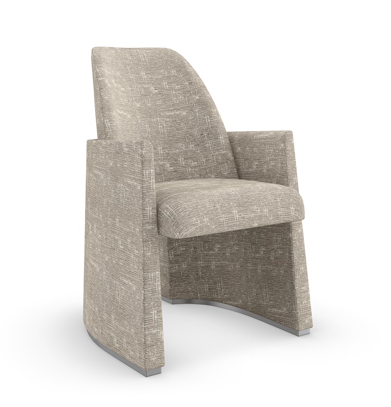Astra by Caracole featuring a sleek, sculpted silhouette and metallic accents.