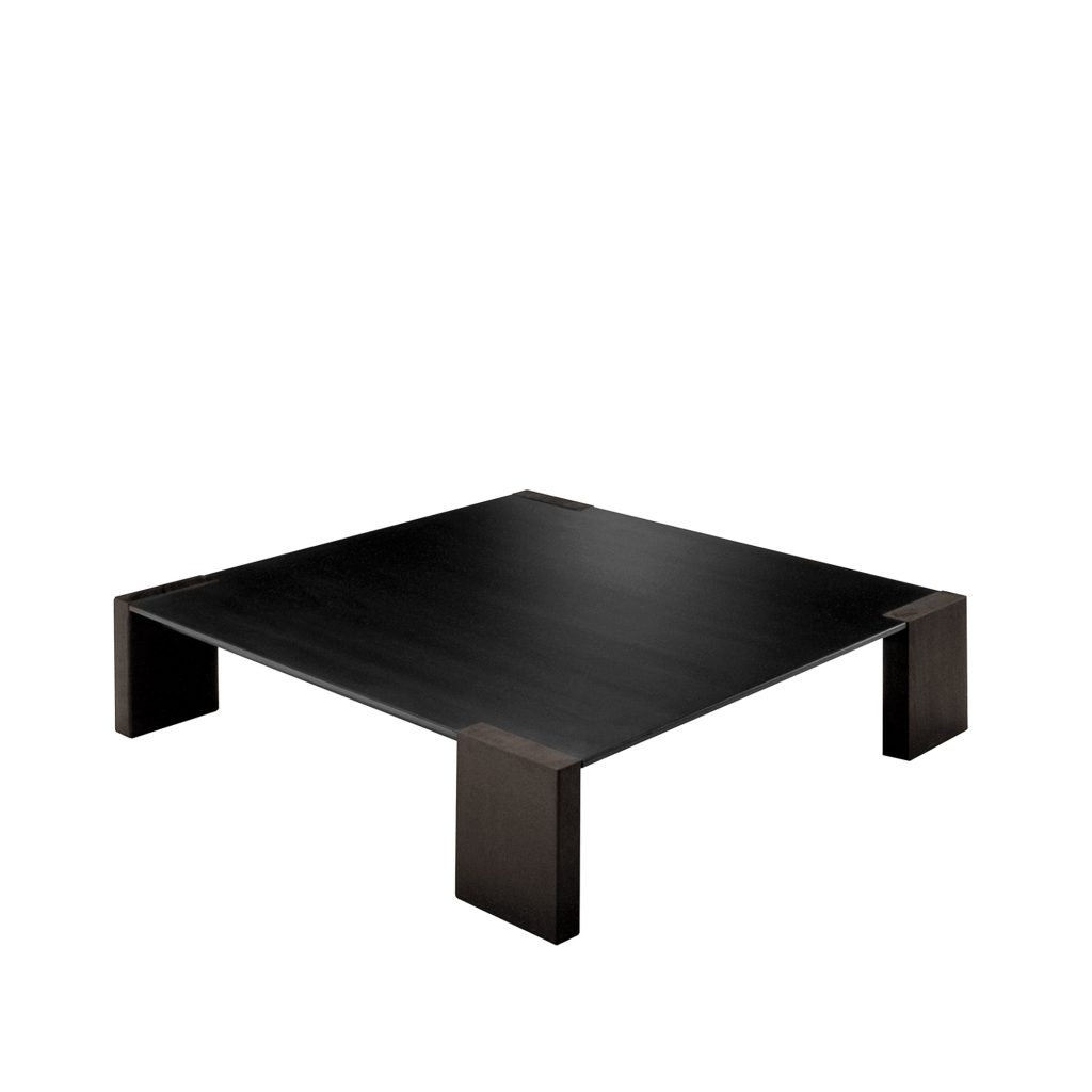 Stylish wooden shelf with modern steel frame by Zeusnoto
