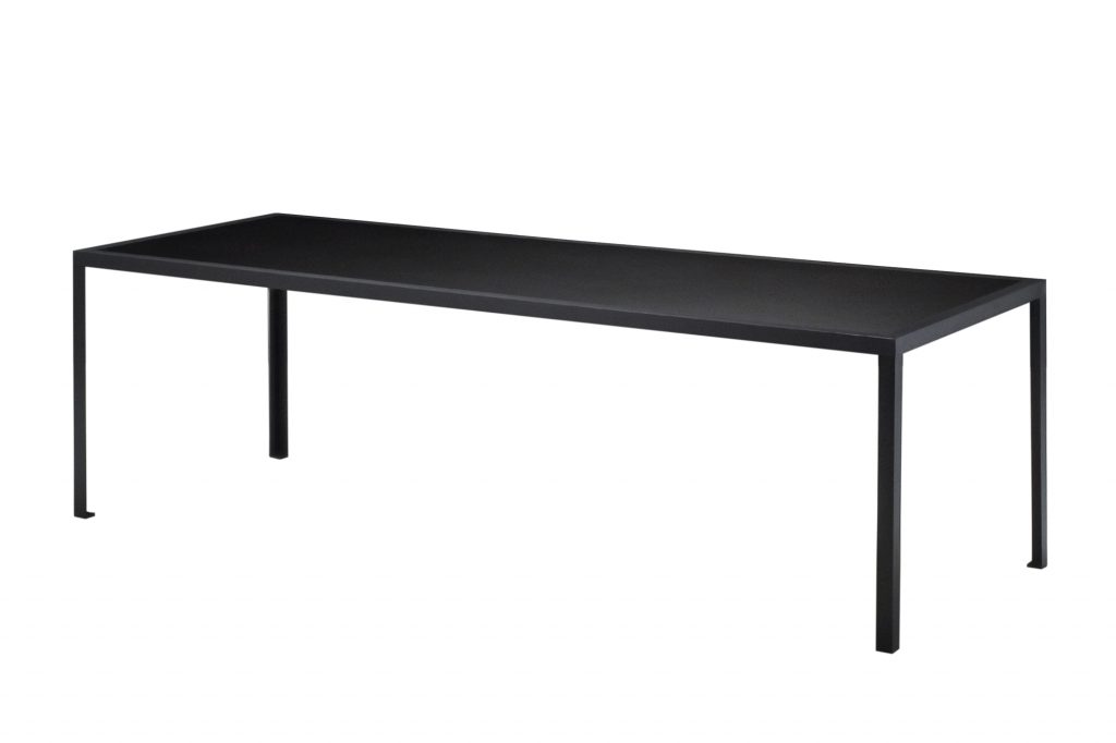 “Functional TABLE by Zeusnoto combining natural textures and industrial metal for a balanced design.”