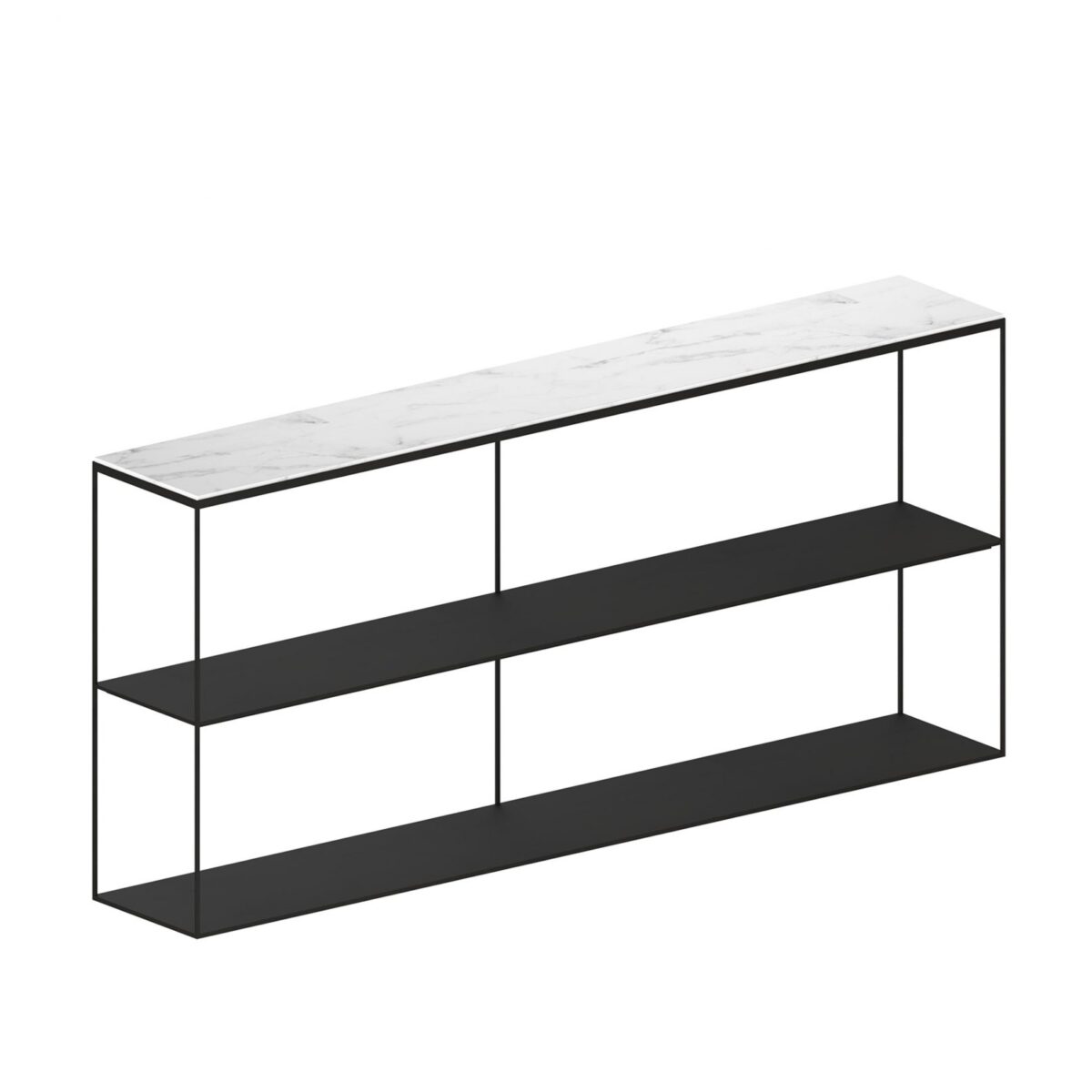 Slim Marble Sideboard by Zeusnoto, a refined blend of sleek marble and modern design, perfect for adding elegance and functionality to high-end, contemporary interiors.